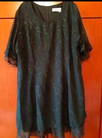 Robe  noire en voile  -  Afibel  -  54