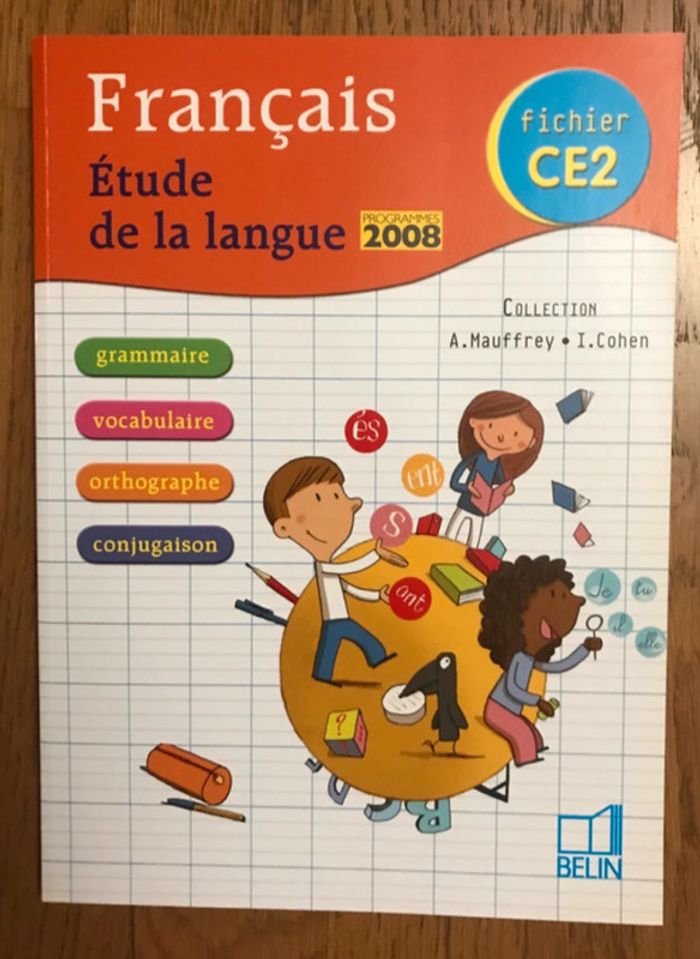 Français - Étude de la langue CE2 - Fichier élève