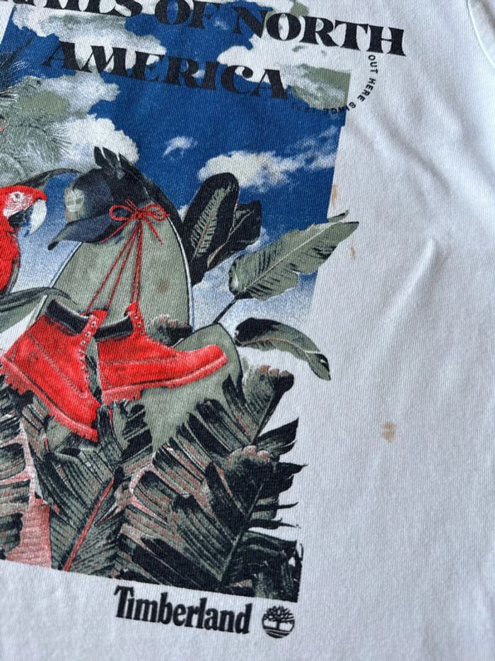 T-shirt à manches courtes Timberland T.4 ans - photo numéro 3