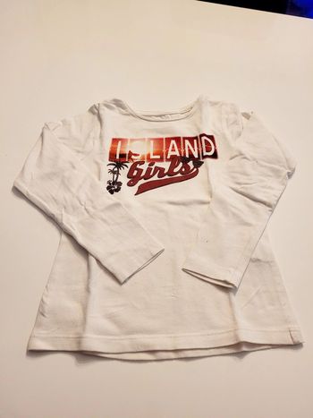 T-shirt manches longues 4 ans