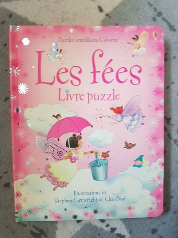 Livre puzzle les fées