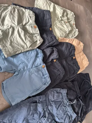 Lot 12 short tailles élastique