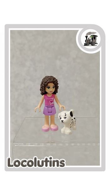 🚂 Figurines Lego Friends chiot dalmatien