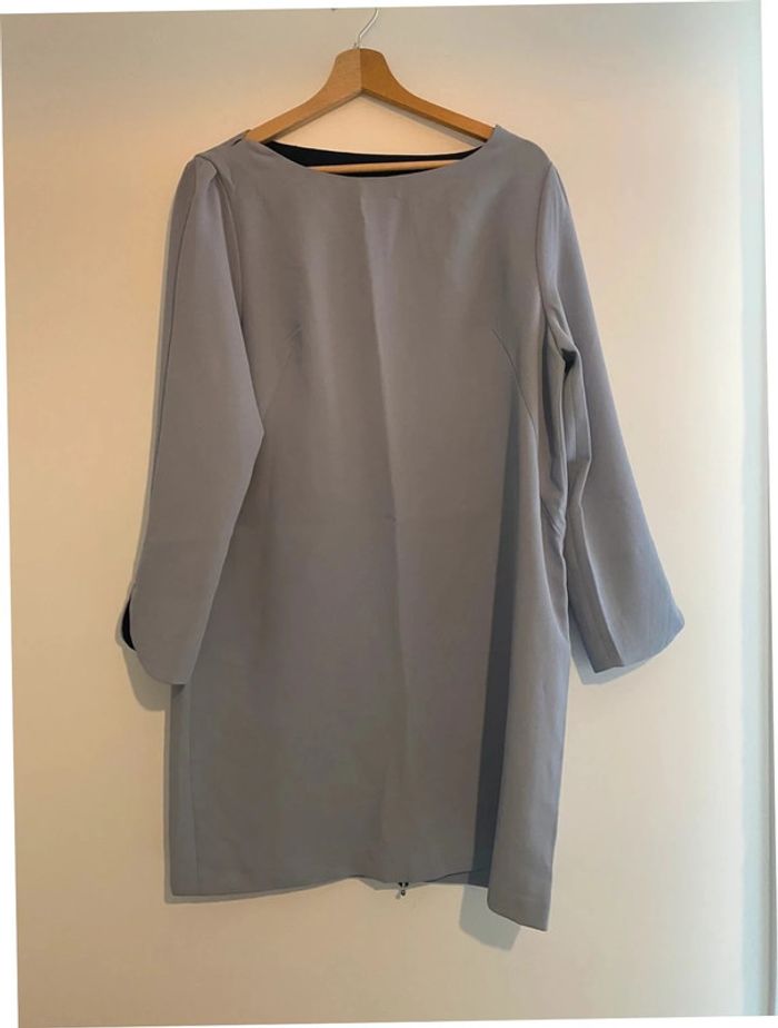Robe oversize bleu clair Zara XL - photo numéro 2