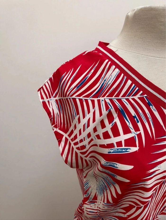 Superbe Blouse fluide fleurie tropicale Noémie & Co 🌸 S 36 - photo numéro 3