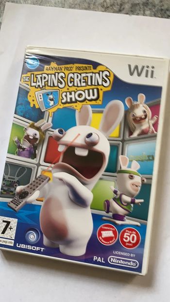 The lapins cretins show wii