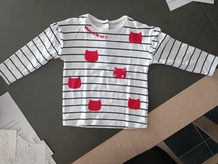 Tee shirt manches longues