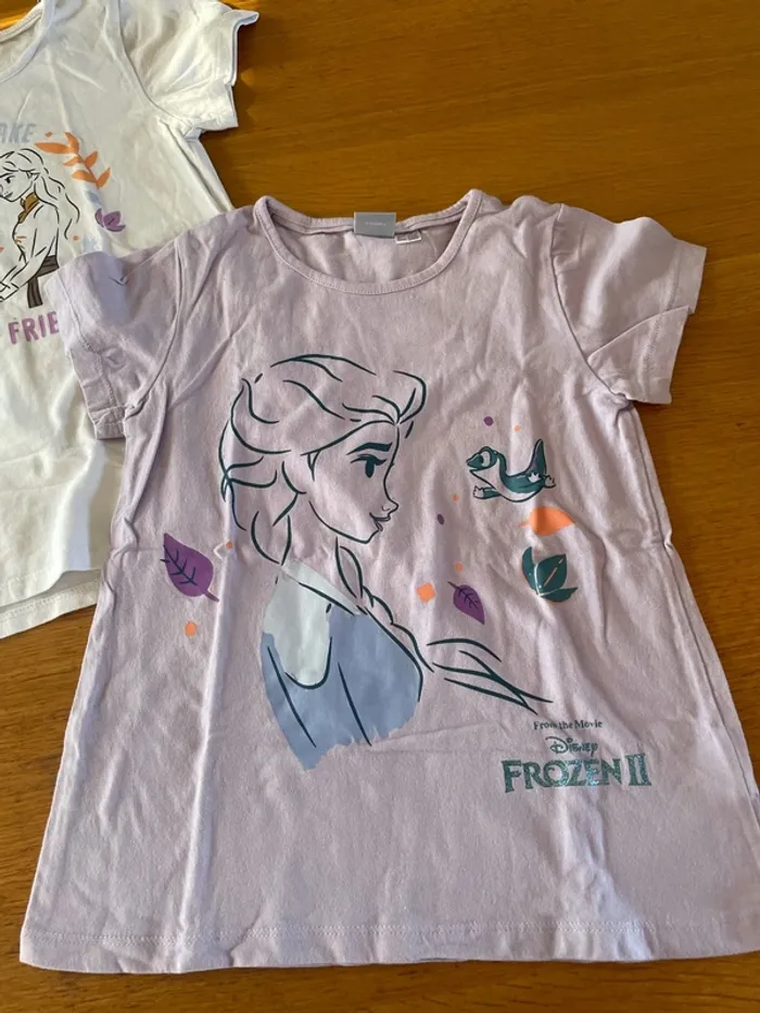 2 t shirt 8-10 ans fille - photo numéro 2