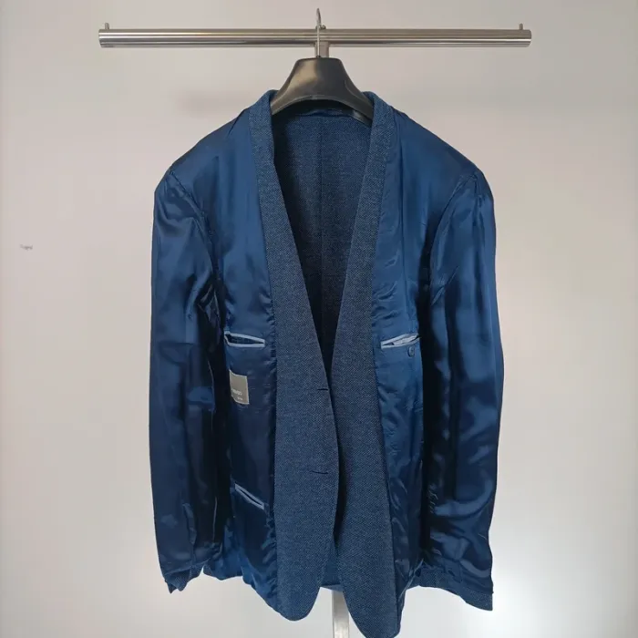 Veste bleue de costume - tailleur homme bleu foncé Di Lorenzo A463 - photo numéro 11