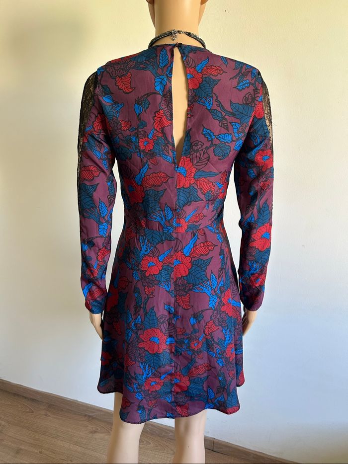 Robe imprimée neuve à manches longues Morgan taille 34 - photo numéro 5