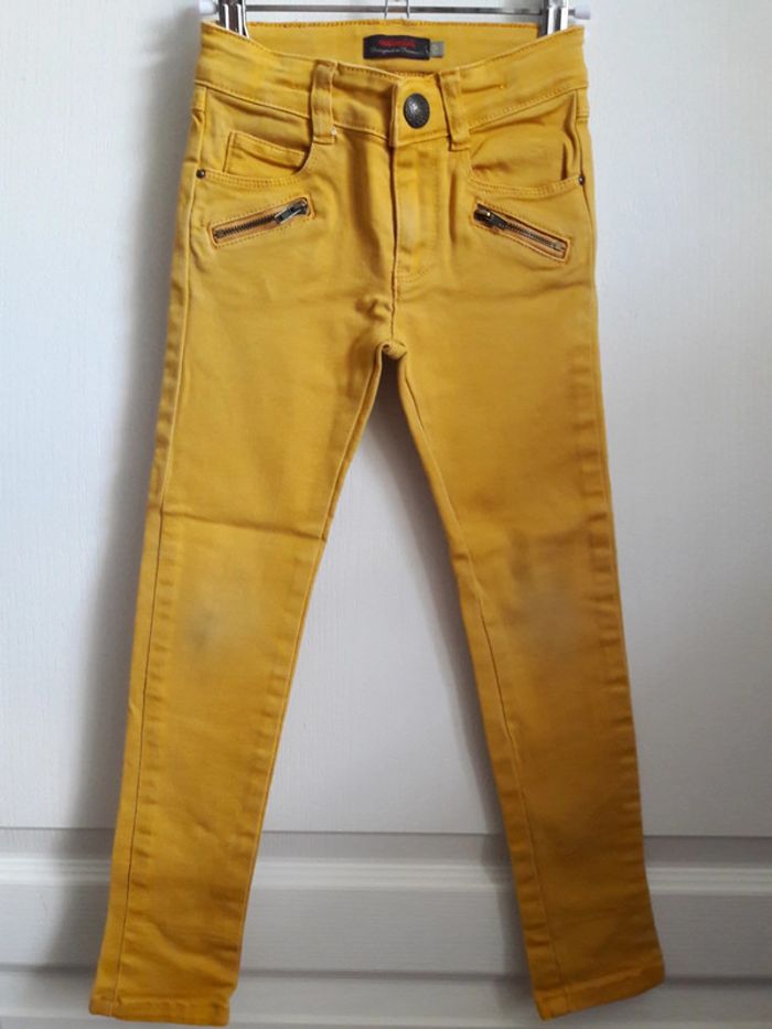 Jean's moutarde Catimini 5 ans