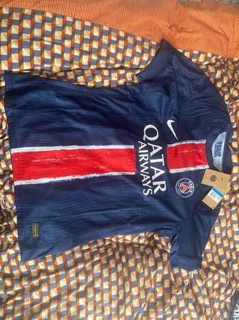 Maillot de foot PSG  Étoile officiel collector rare
