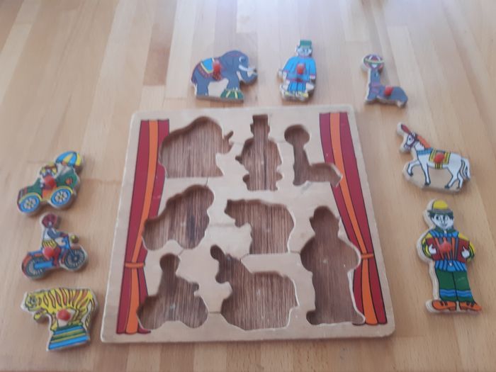 Puzzle " le cirque " - photo numéro 2