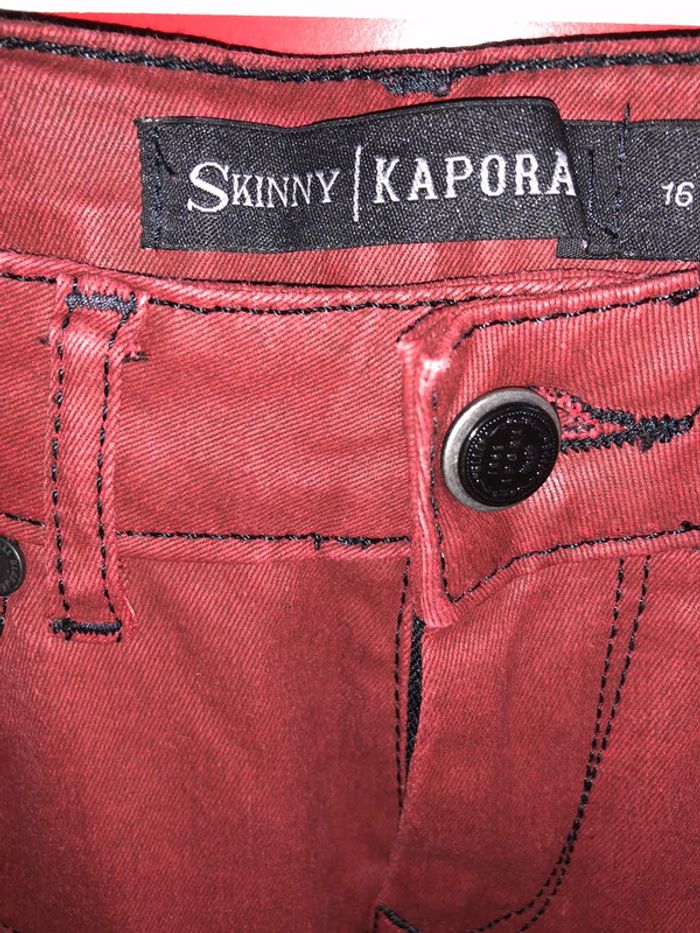 Pantalon rouge kaporal - photo numéro 4
