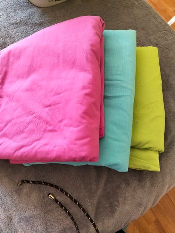 Housse de couette deux personnes  220/240 à vendre lot de trois 