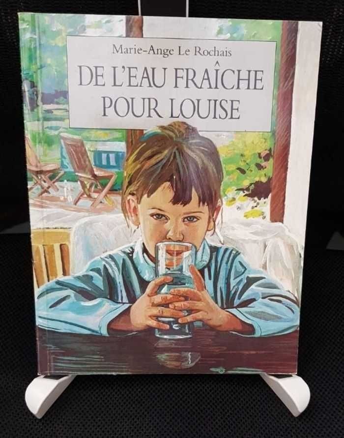 De l'eau fraîche pour Louise (lutin poche) - Marie-Ange Le Rochais - École des loisirs
