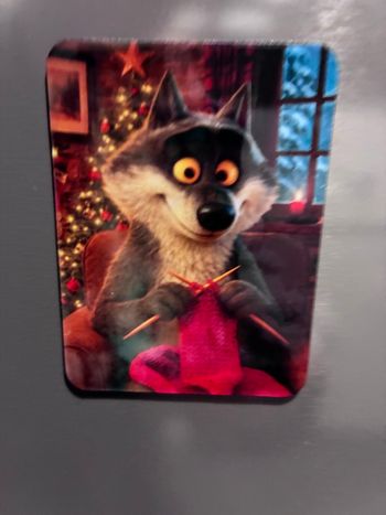 Magnet loup Intermarché 