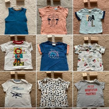 Lot Tshirt 3 mois 