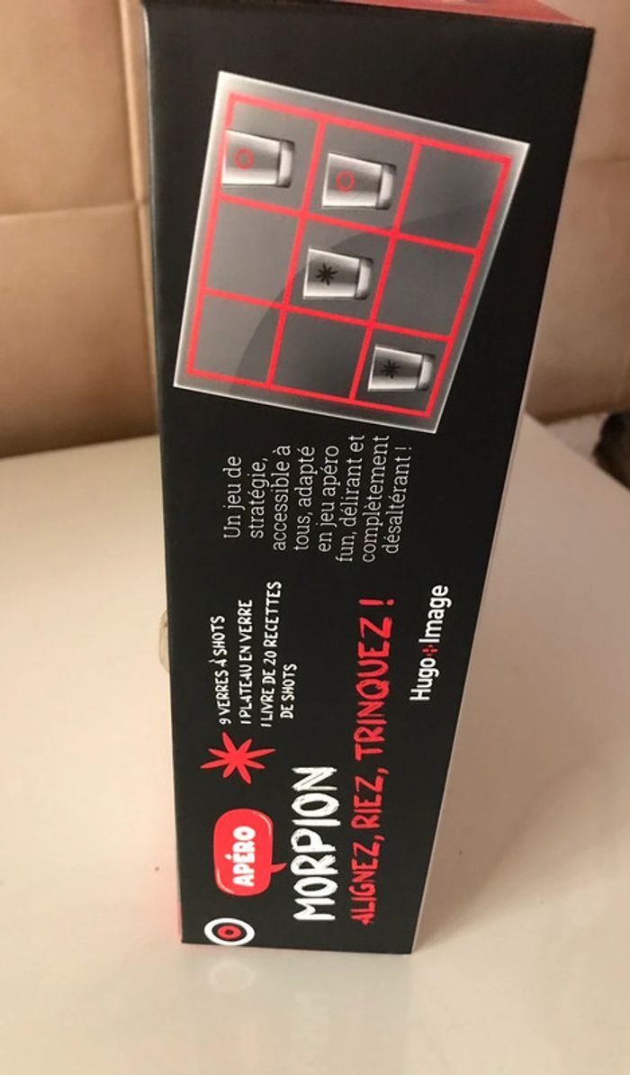 Jeu apéro morpion neuf - photo numéro 2