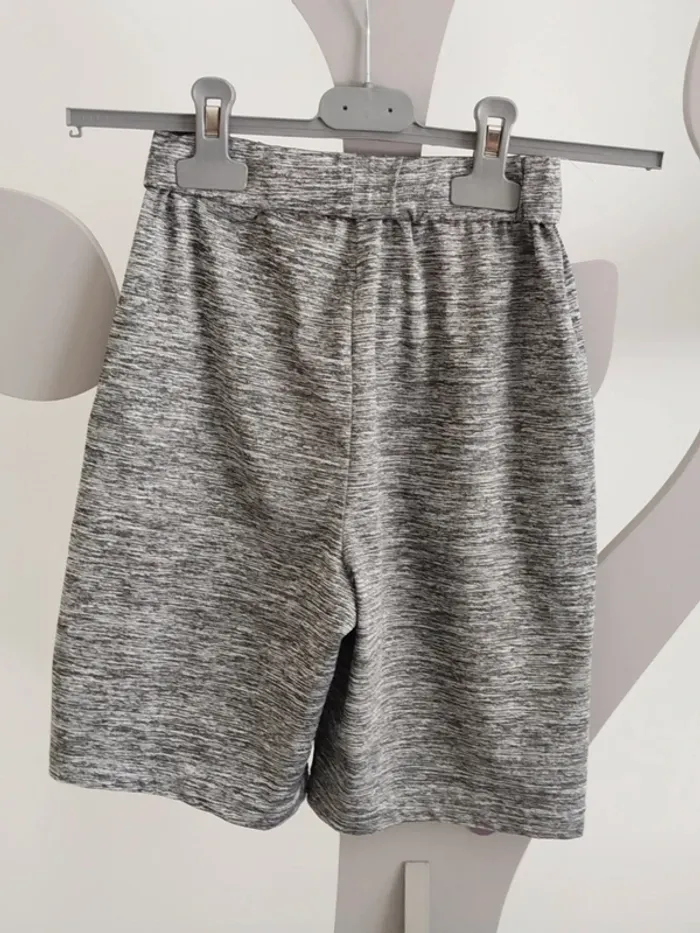 Ensemble short tee-shirt gris et jaune Shialy taille 12 ans - photo numéro 5