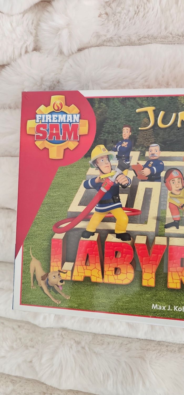 Jeu de société Sam Le Pompier Junior Labyrinth 4 ans Neuf - photo numéro 2