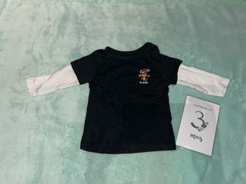 Tee shirt à manches longues bébé