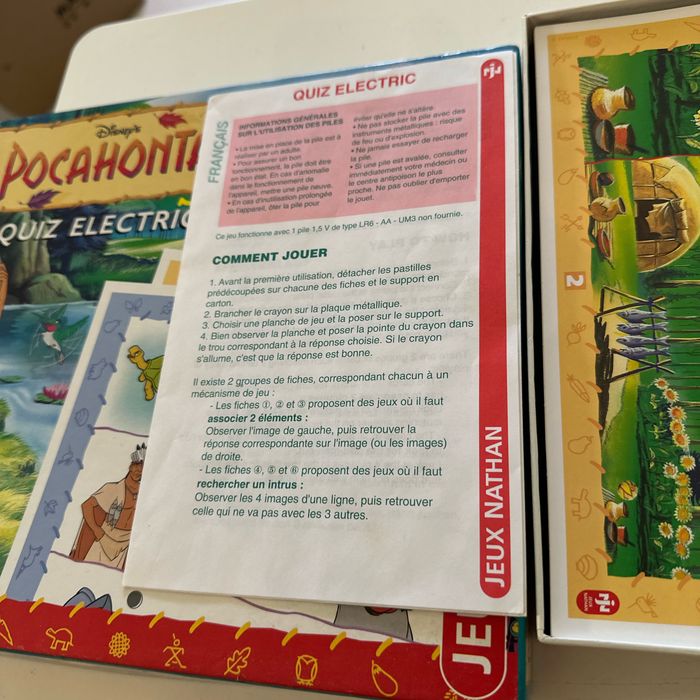 Jeu quiz, Pocahontas 1995 - photo numéro 3