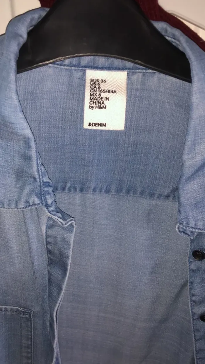 Chemise en jean - photo numéro 2