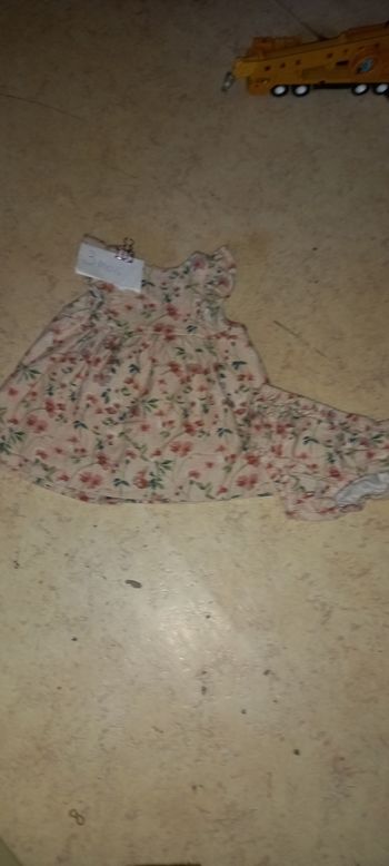 Robe et bloomer 3 6 mois