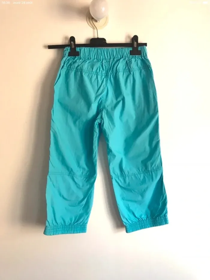 Pantalon 10 ans bleu à grandes poches - photo numéro 6
