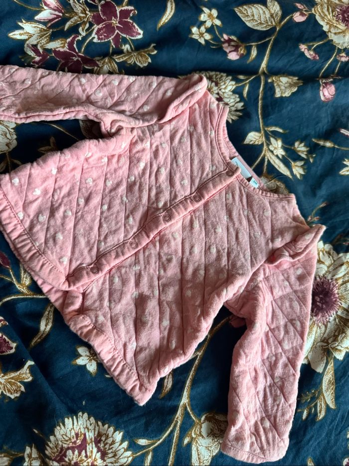 Lot de 5 vestes bébé – Taille 6 mois – Bon état – Multi-marque - photo numéro 4