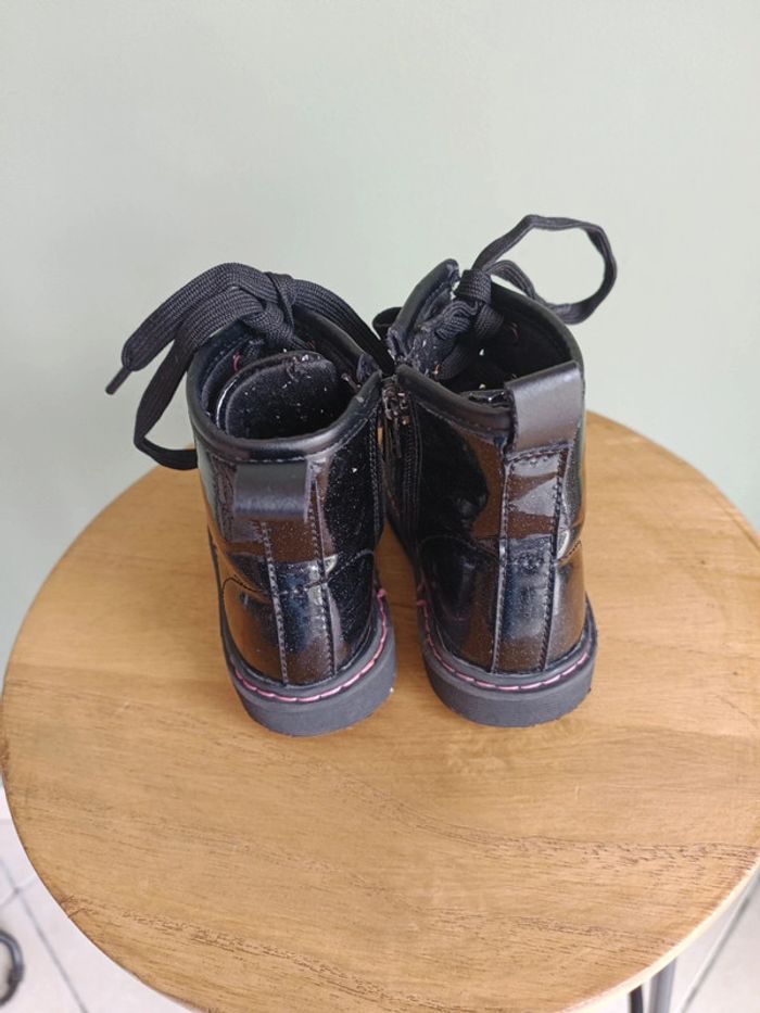 Paire de bottes vernis (style Doc Martens) - photo numéro 5