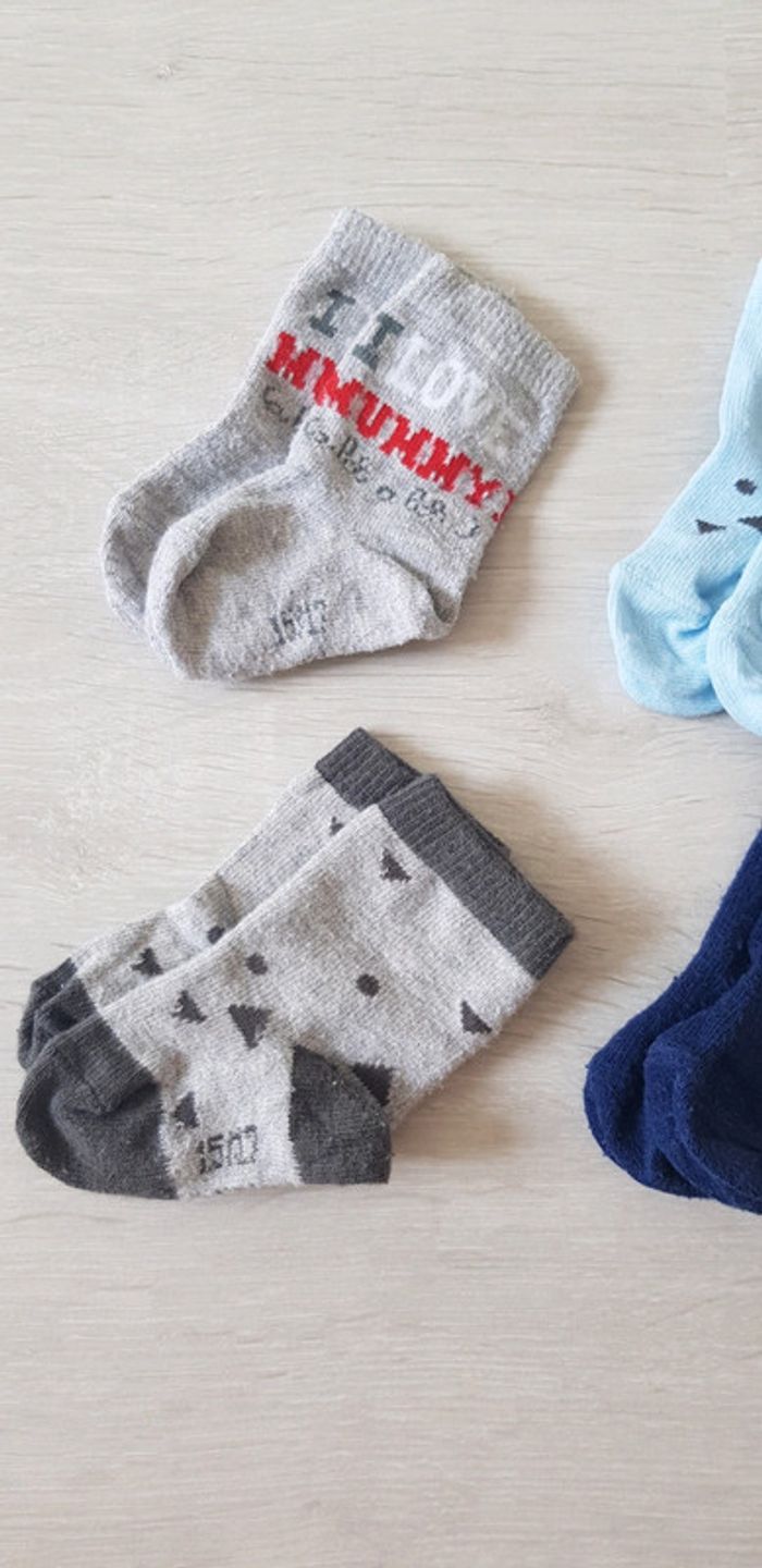 Lot 4 paires chaussettes 15/17 - photo numéro 2