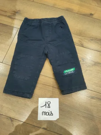 Pantalon épais garçon 18 mois