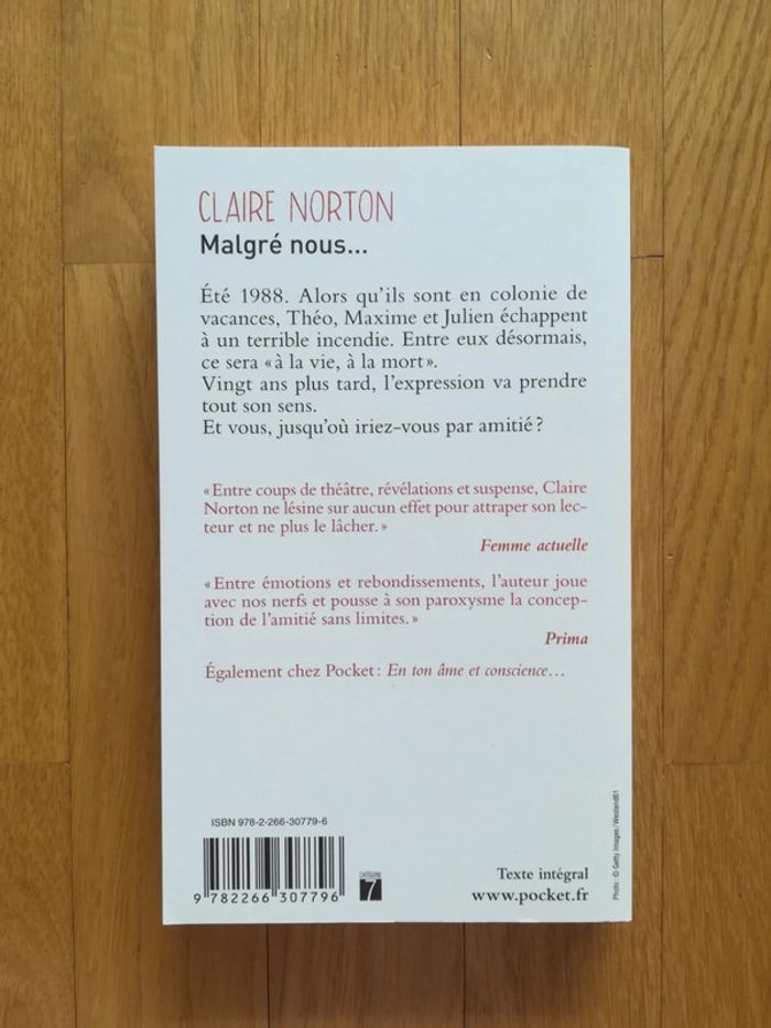 Livre NEUF "Malgré nous " - V92B - photo numéro 2