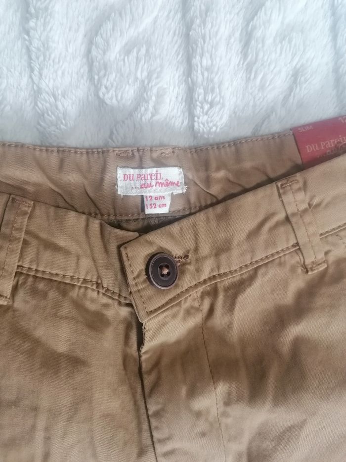 Pantalon slim 🤎 garçon 12 ans - photo numéro 3