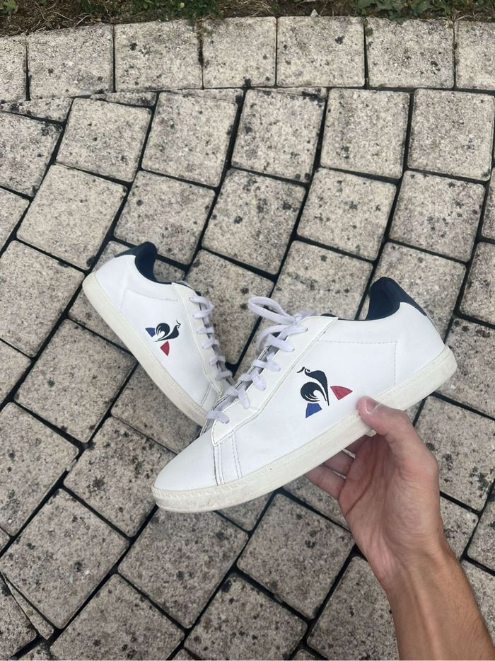 Sneakers blanche Le Coq Sportif taille 37 - photo numéro 2