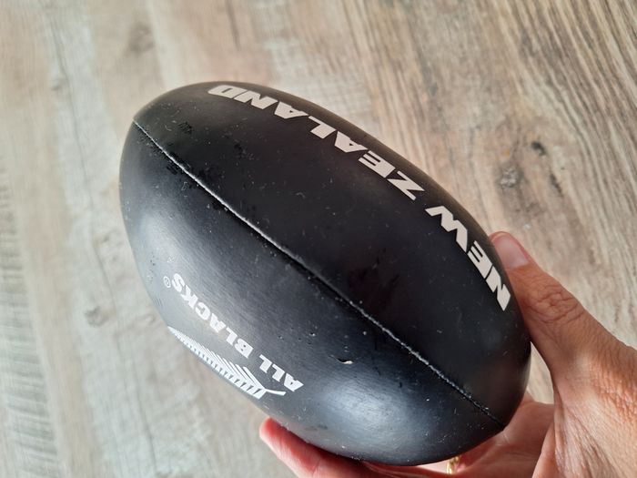 Mini Balle ballon rugby anti stress All Blacks New Zealand