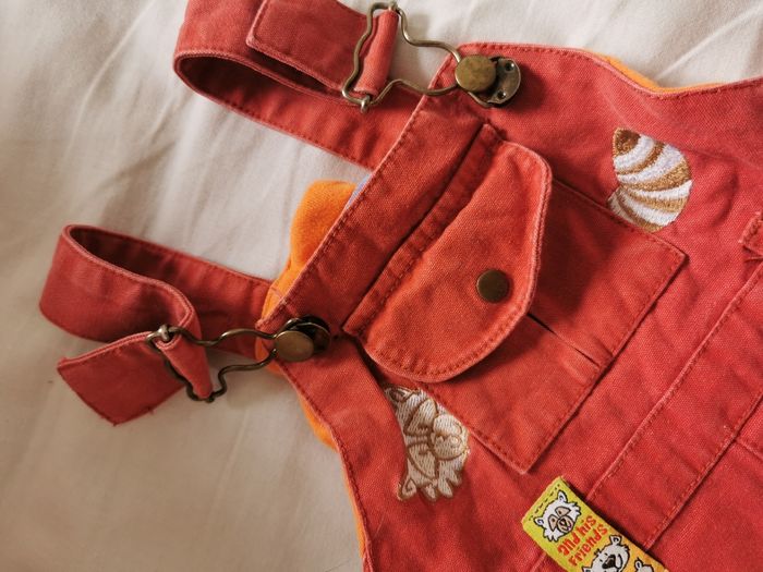 Salopette brique - photo numéro 2