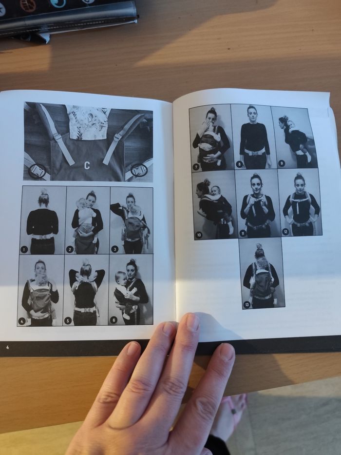 Vends porte bébé momi - photo numéro 2