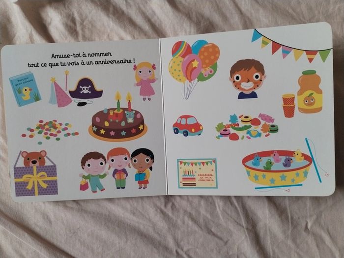 livre joyeux anniversaire mon imagier animé - photo numéro 8