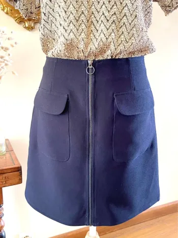 Sublime Jupe Wallis - Style Sixties - Taille 38 (Neuve)