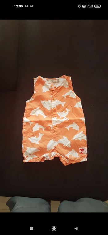 Barboteuse petit patapon en 12 mois