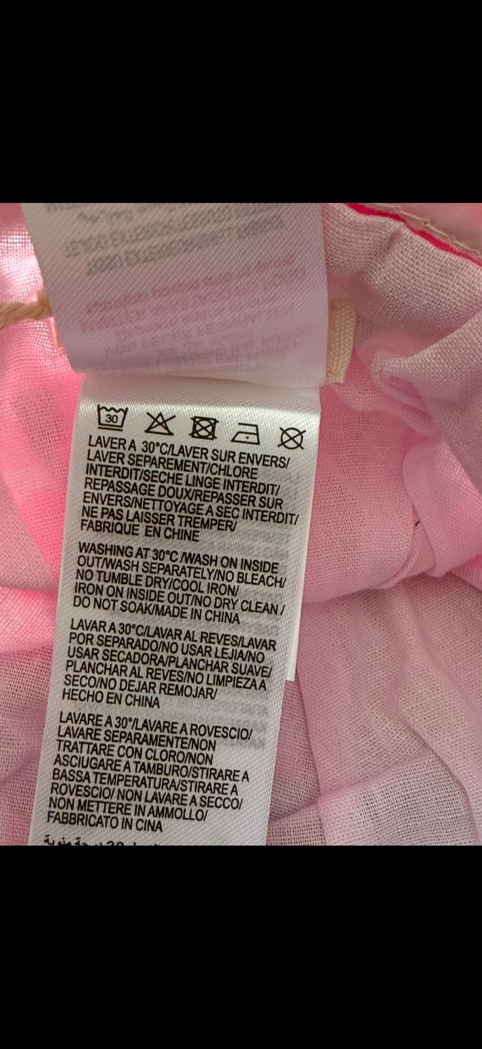 Chapeau avec ficelles été fleurs 6/12 mois - photo numéro 10