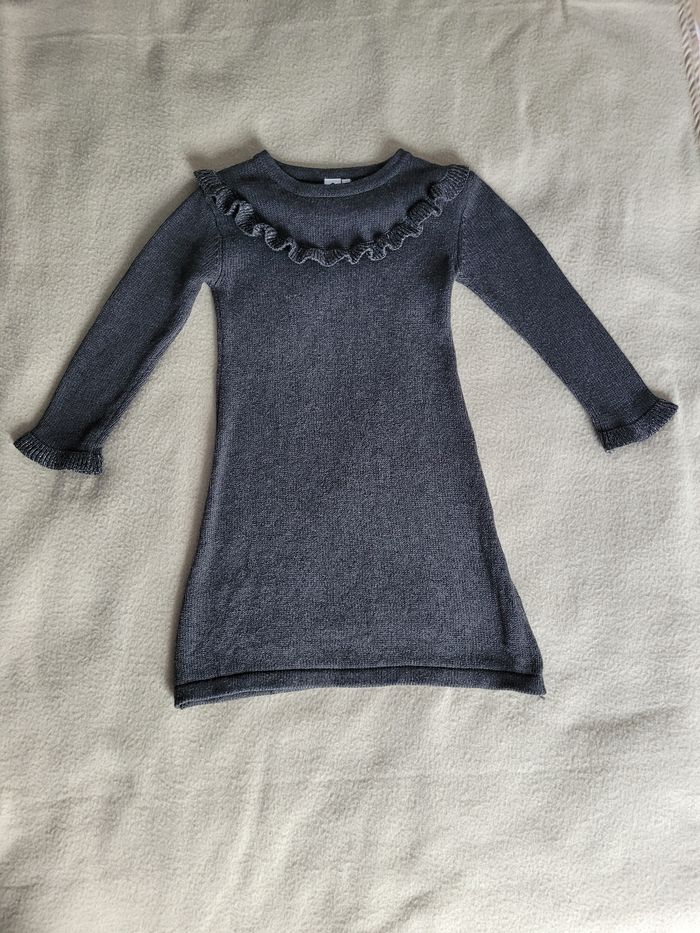 Robe manches longues grain de blé 6 ans - photo numéro 4