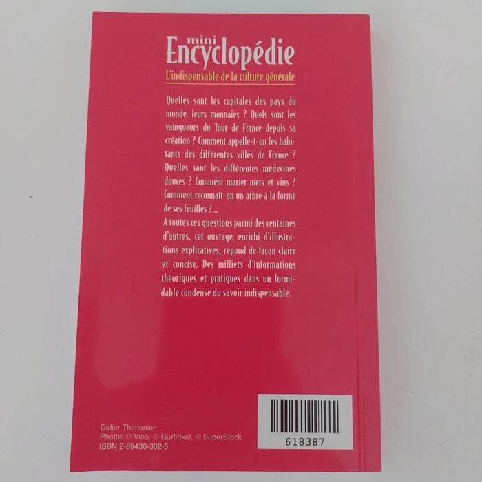 Livre - Mini encyclopedie - photo numéro 2