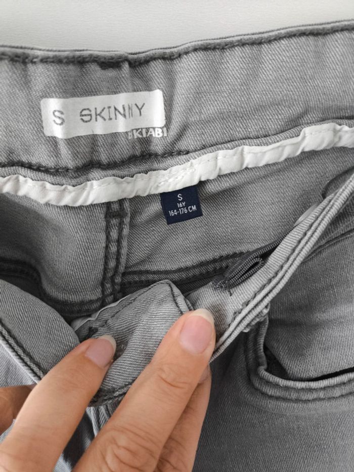 Jean gris S - photo numéro 4