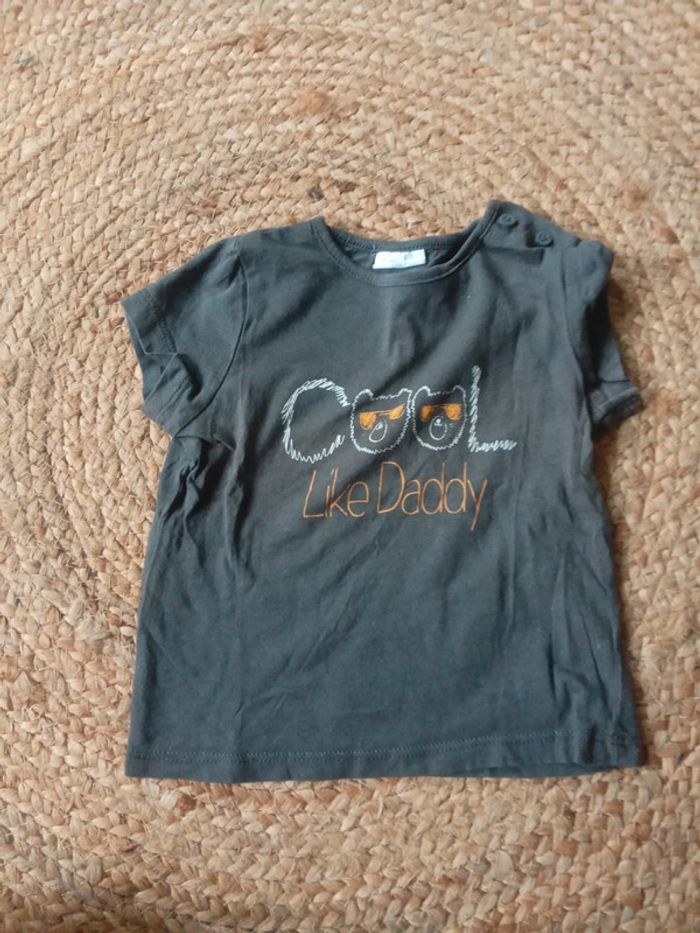 Tee shirt manche courte 12 mois kiabi