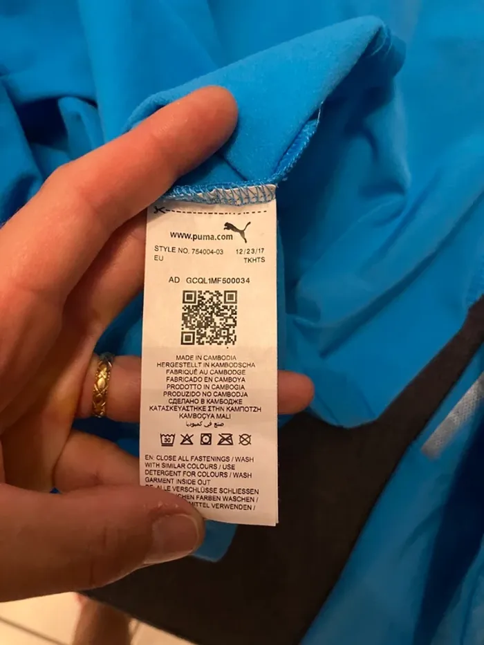 Veste d’Entraînement OM Officielle Puma - Taille L - Comme neuve / Qualité premium - photo numéro 10