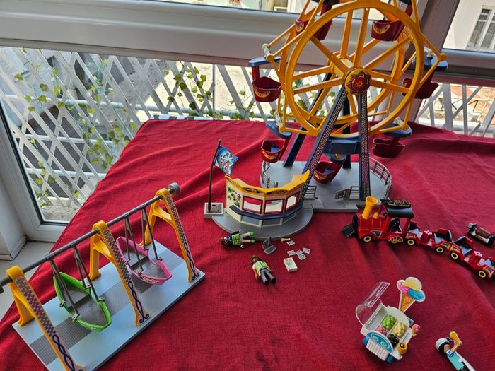 Lot playmobil fête foraine - photo numéro 3